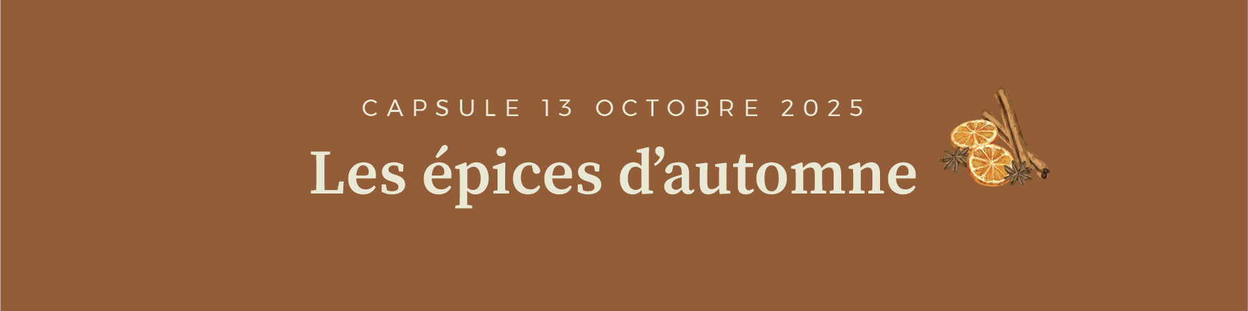 Les épices d'automne
