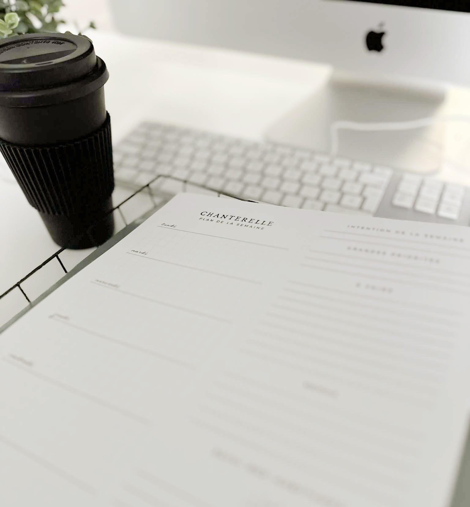 Bloc-notes Planification Hebdomadaire